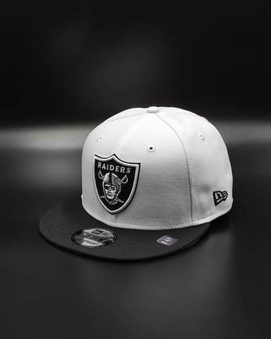 LV Raiders 2Tone Basic Wht/Blk Snapback