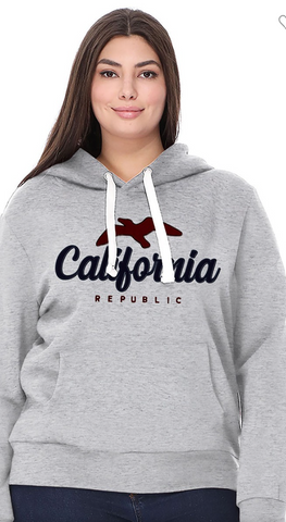 California Fleece Pullover Plus JU317B