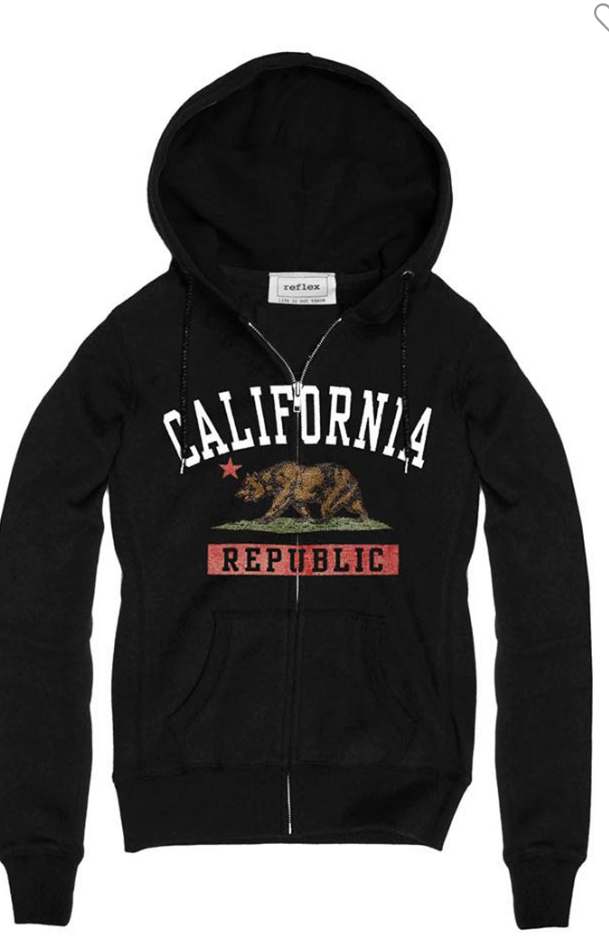 Zipper California Hoody JK351