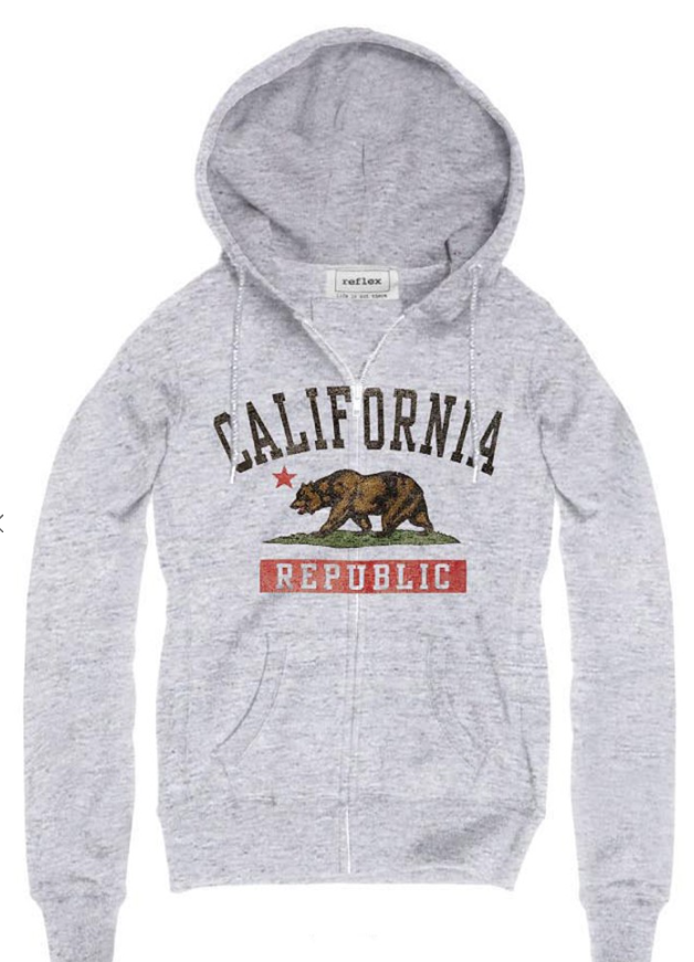 Zipper California Hoody JK351