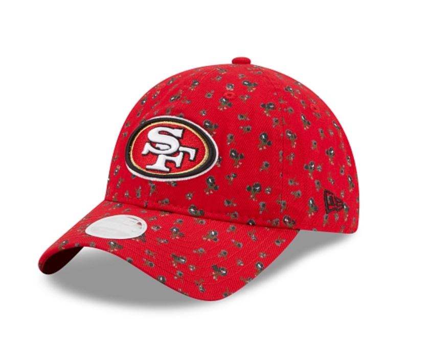 SF 49ers Red Floral 9Twenty Cap