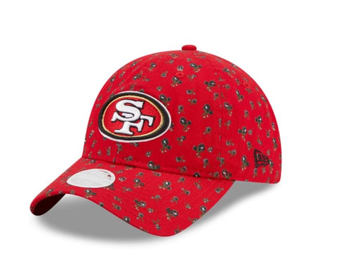 SF 49ers Red Floral 9Twenty Cap