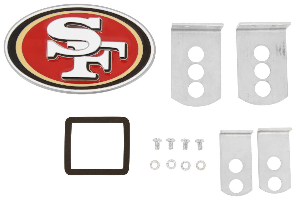 SF 49ers Emblem Hitch Cover