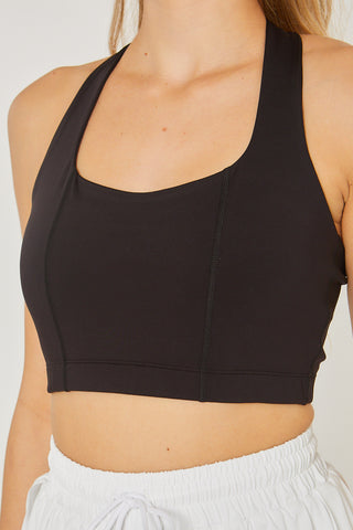 Activewear Halter Crop Top 10098