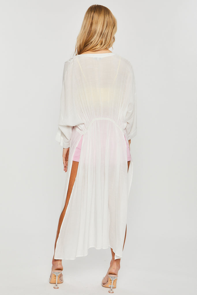 Gauze Maxi Kimono 2046