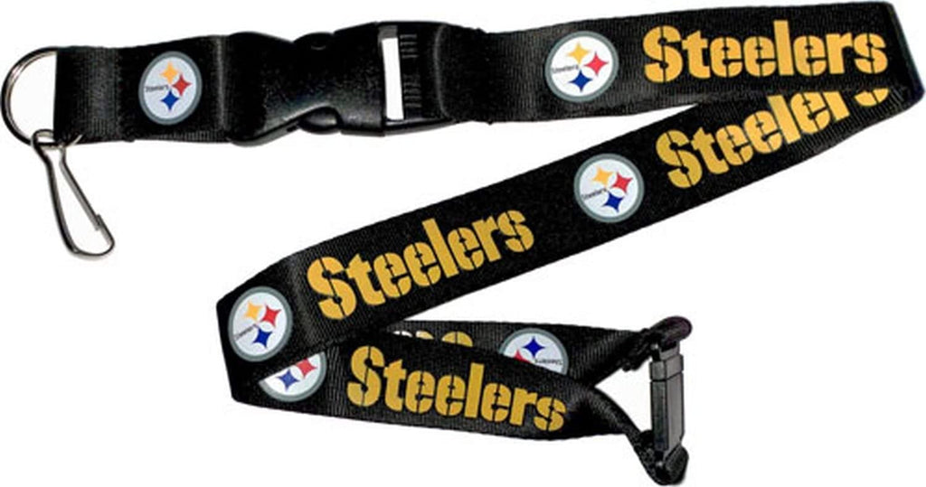 Pittsburgh Steelers Long Lanyard Key Ring