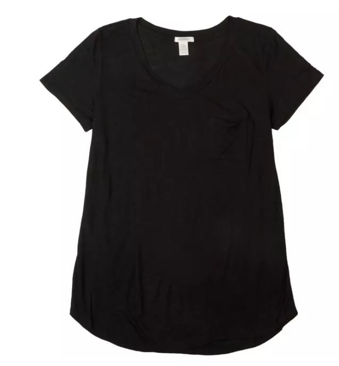 Loose Fit V Neck Top 62636