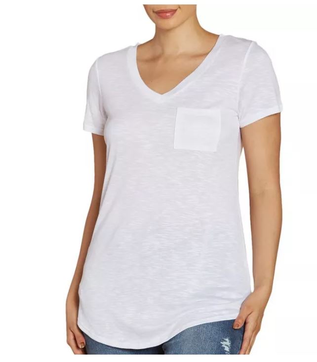 Loose Fit V Neck Top 62636