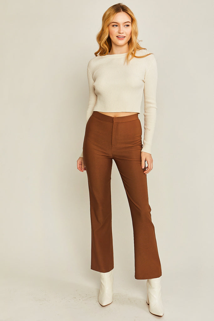 Flared Long Pants Love Tree 6818PY