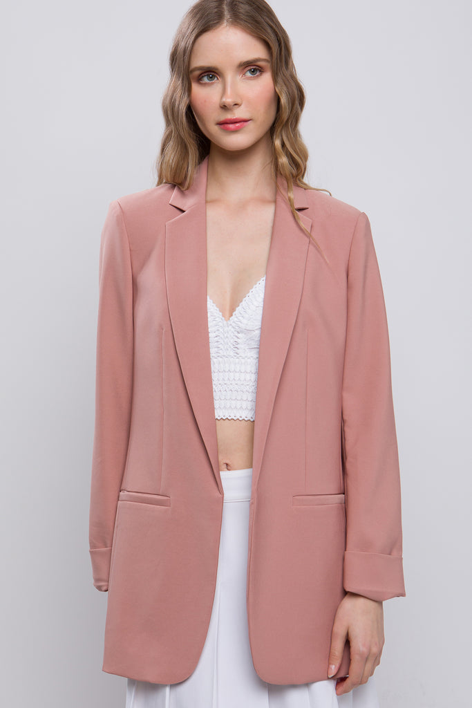 Solid Vertigo Blazer J8225