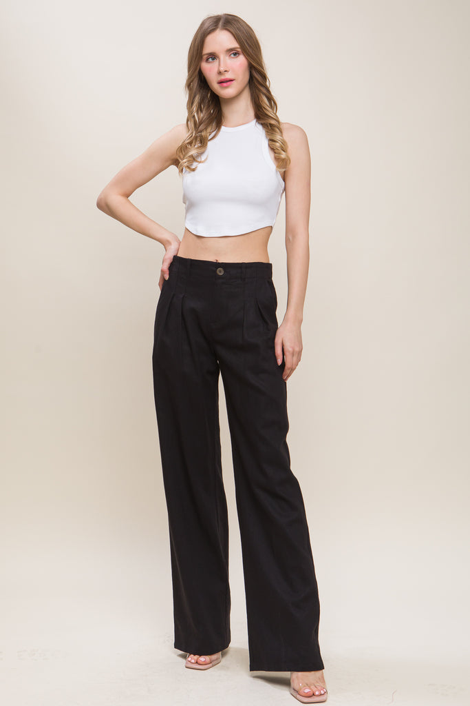Tailored Wide Pants 6834