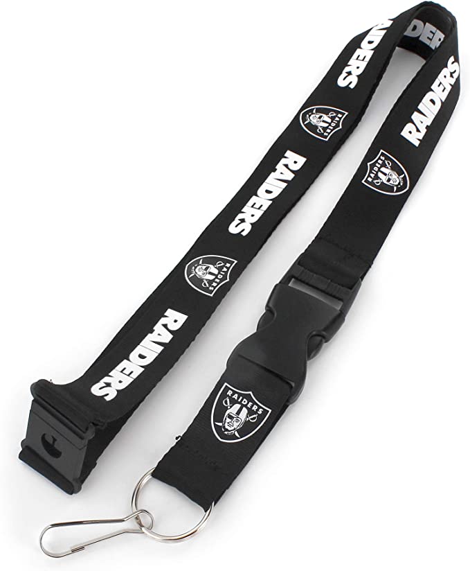 LV Raiders Nation Lanyard Key Ring