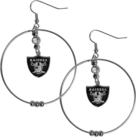 LV Raiders Hoop Earrings