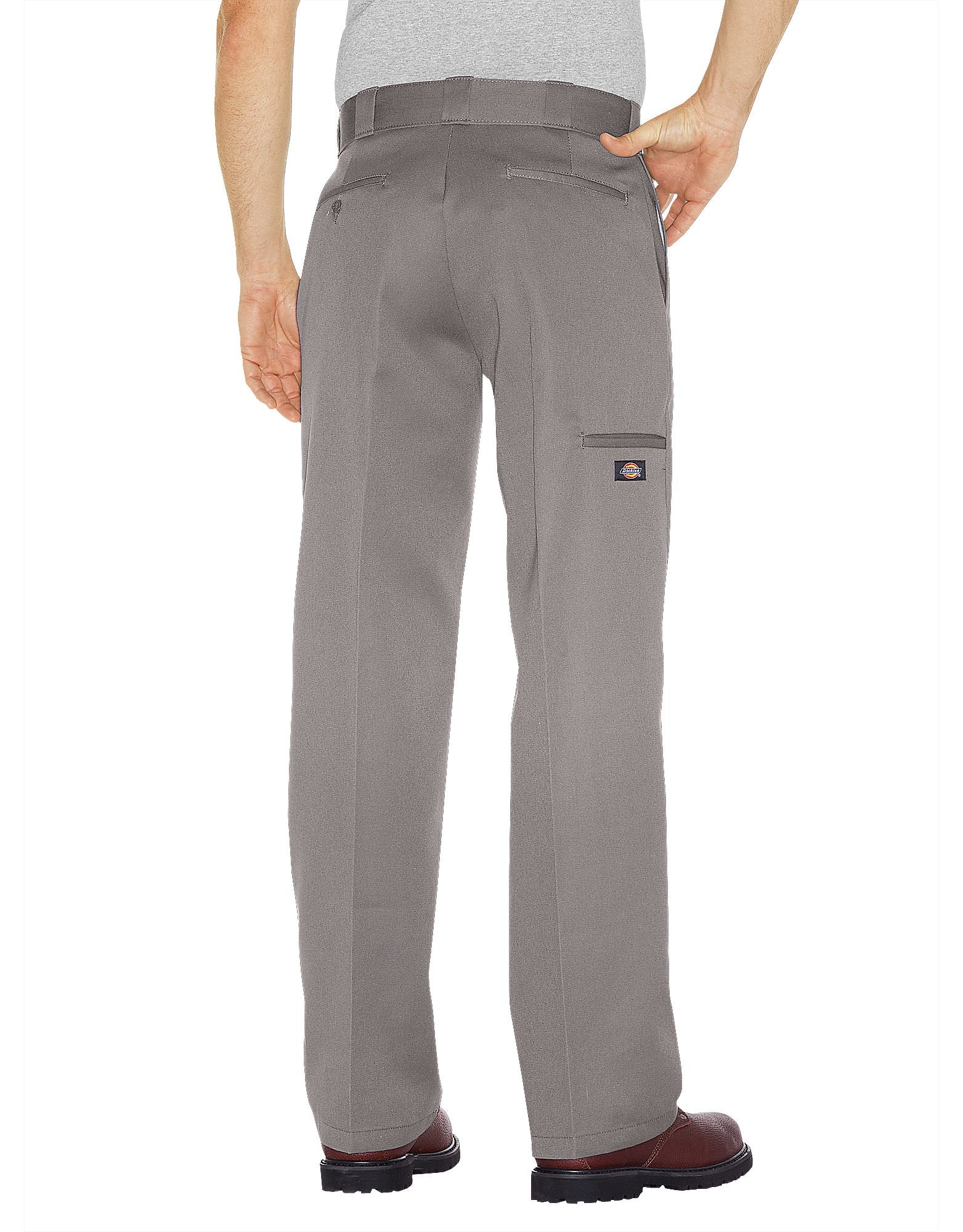 Dickies Double Knee Work Pants Silver Craze Fashion