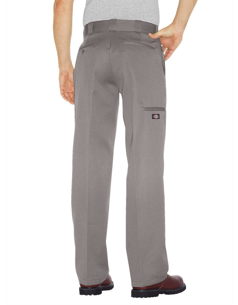 Dickies Double Knee Work Pants Silver