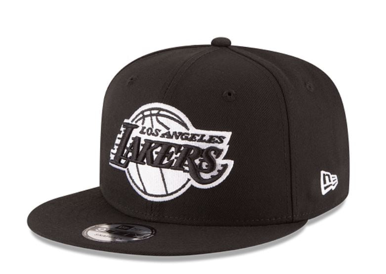 LA Lakers Basic Black Snapback