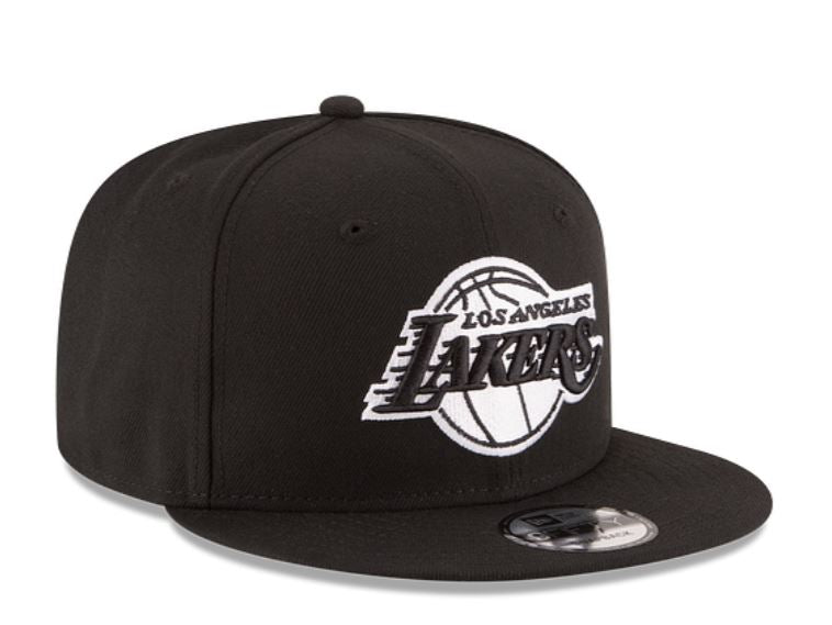 LA Lakers Basic Black Snapback