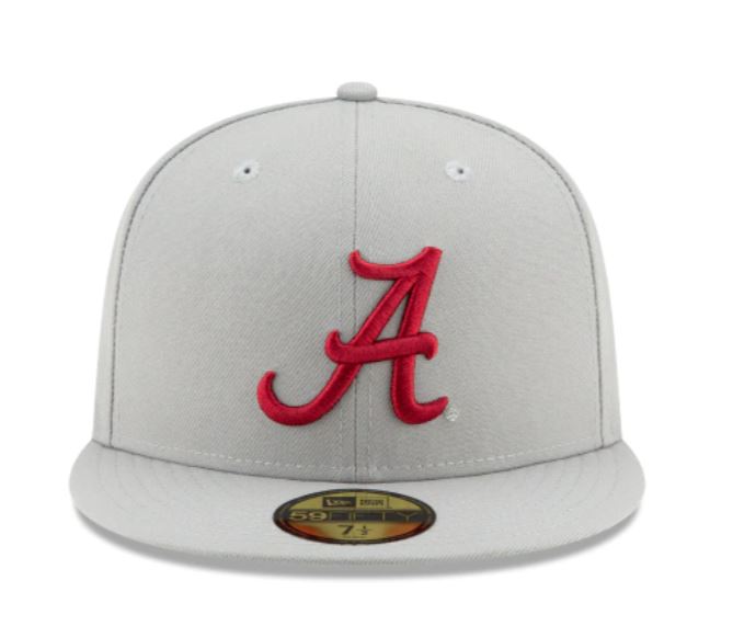 Alabama Crimson Tide Gray Fitted