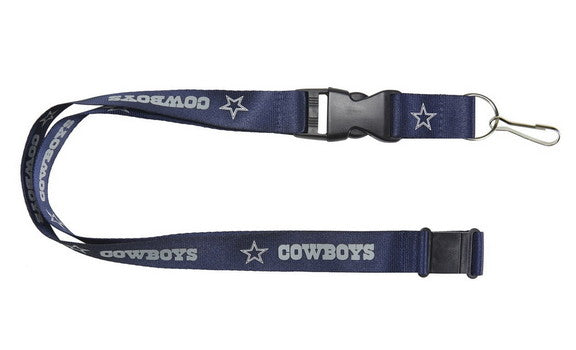 Dallas Cowboys Long Lanyard Key Ring