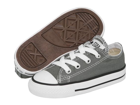 Converse Toddler Taylor Charcoal Low Top -