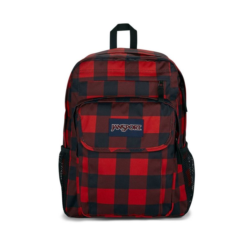 JanSport Union Pack Buffalo Plaid-Red JanSport Union Pack Buffalo Plaid-Red