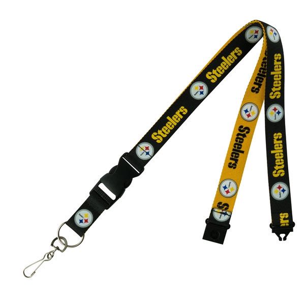 Pittsburgh Steelers Long Lanyard Key Ring