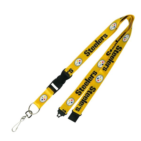 Pittsburgh Steelers Long Lanyard Key Ring