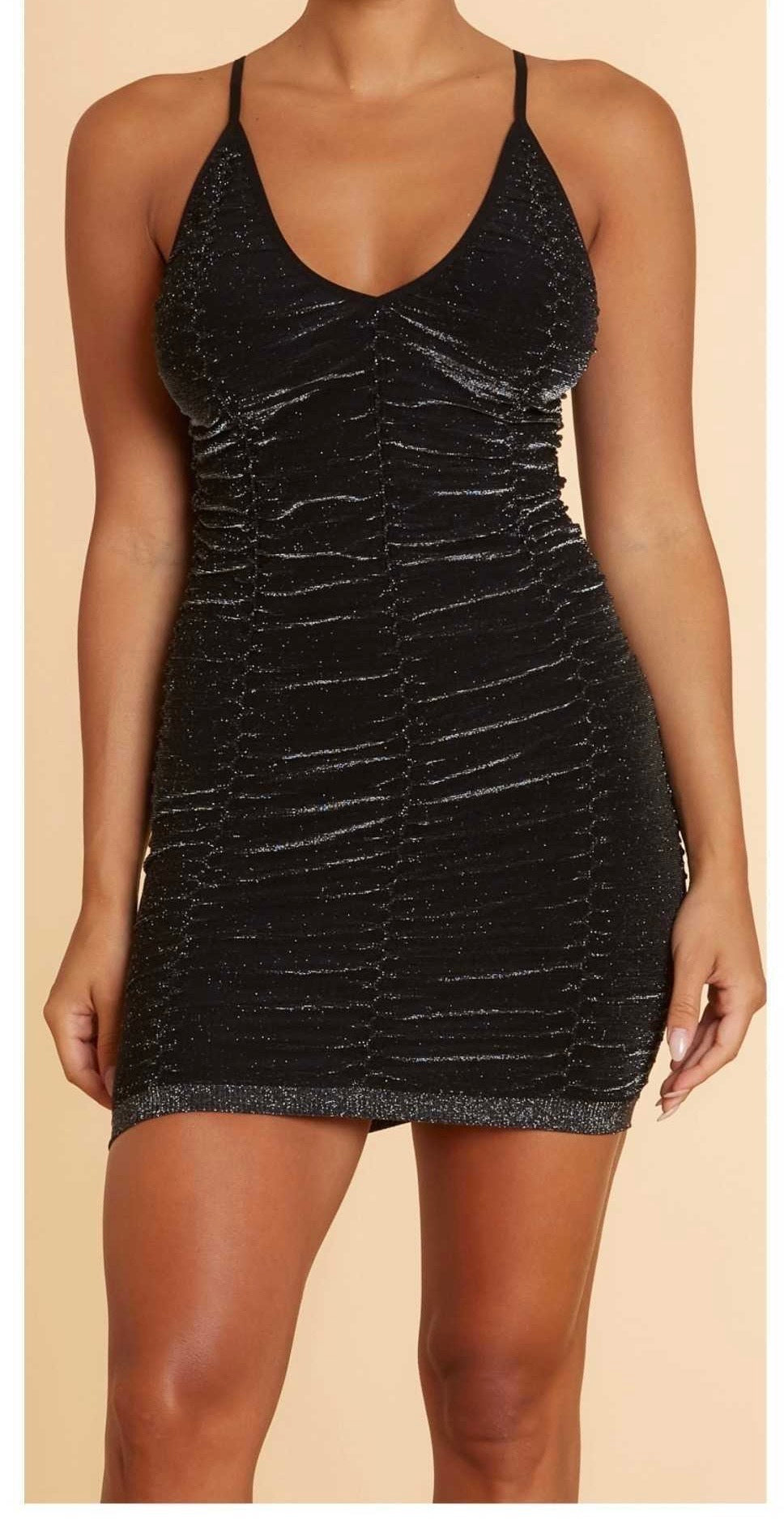 bozzolo bodycon dress Bozzolo Women's Spaguetti Strap Velvet