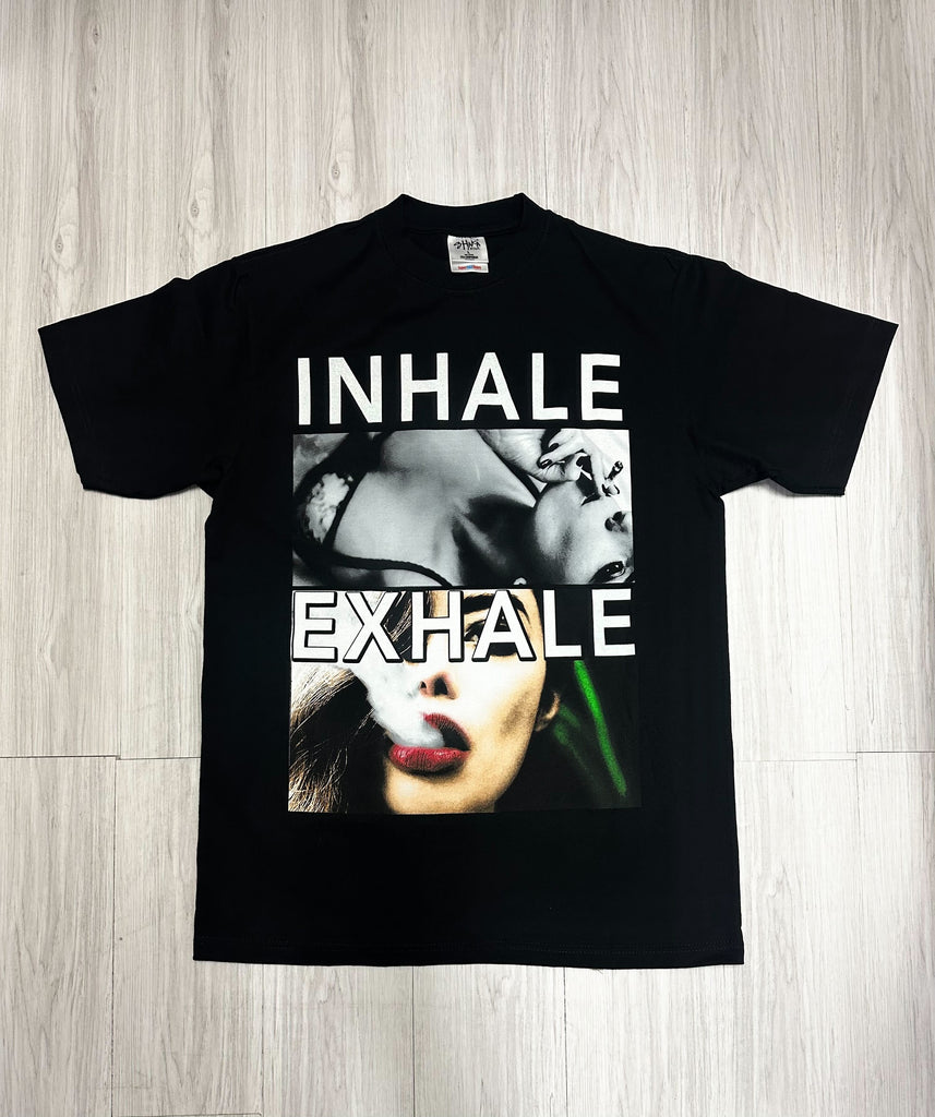 Inhale Exhale Graphic Tee