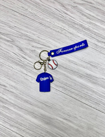 LA Dodgers Jersey Keychain