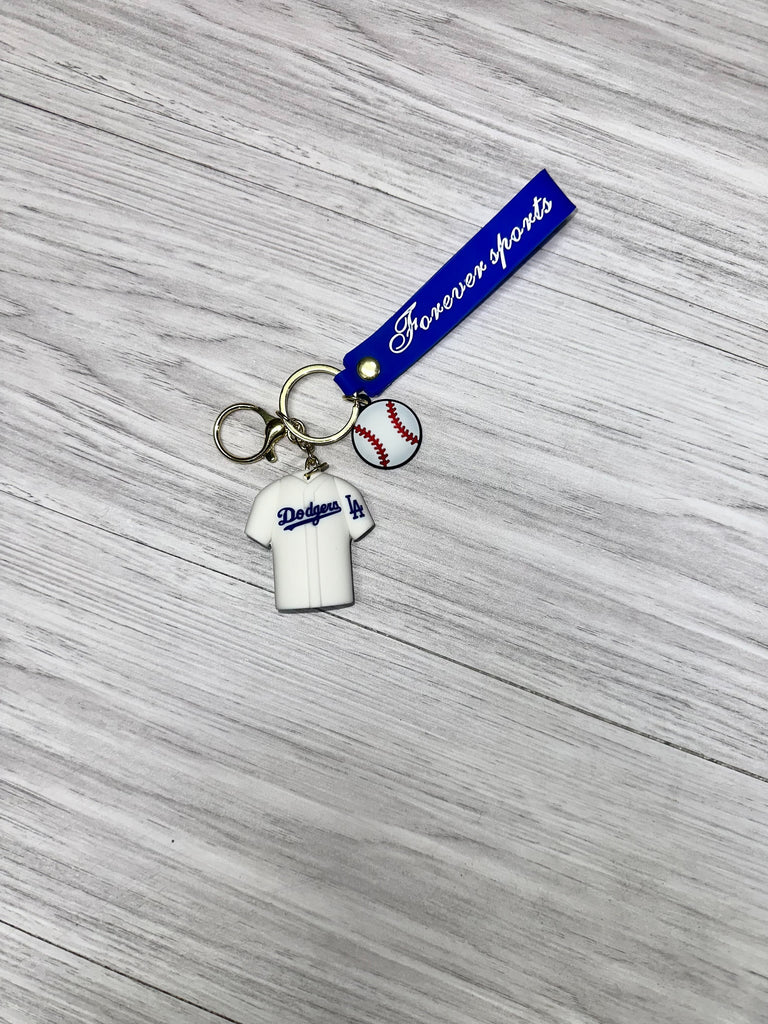 LA Dodgers Jersey Keychain