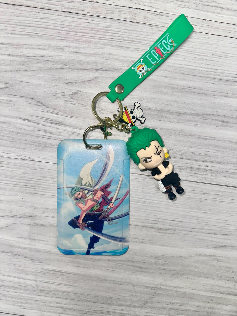 One Piece Manga ID Keychain