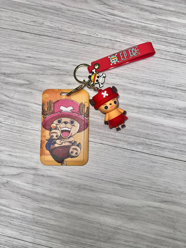 One Piece Manga ID Keychain