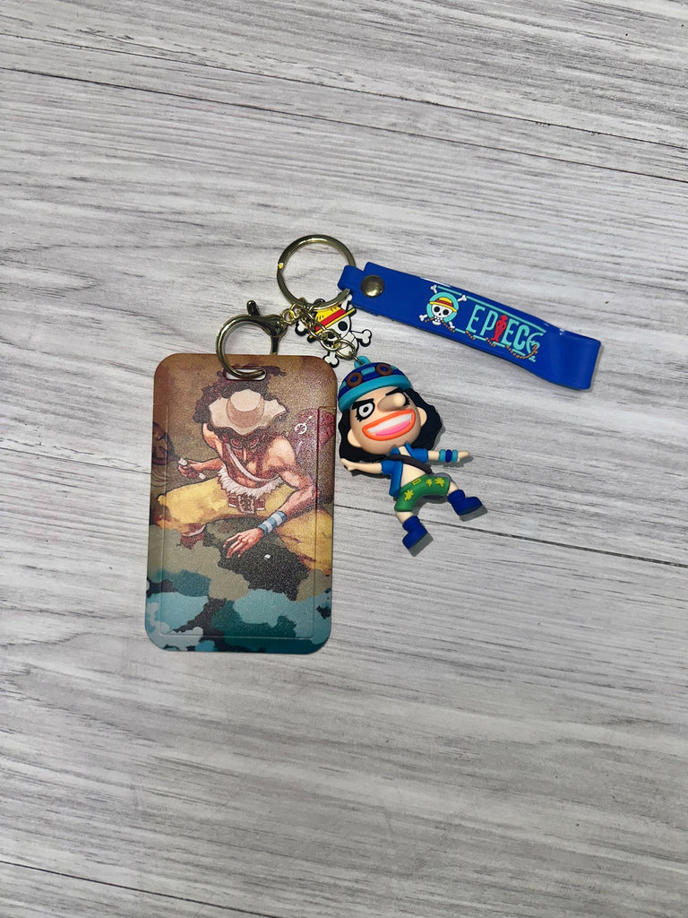 One Piece Manga ID Keychain