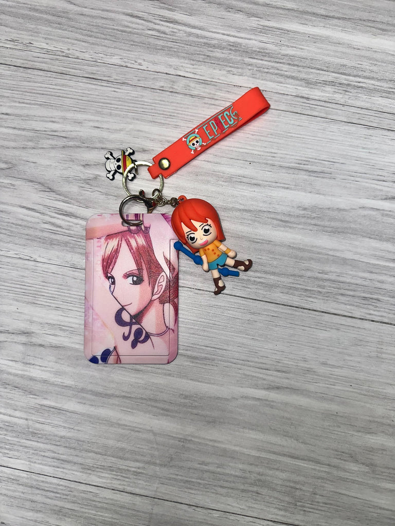 One Piece Manga ID Keychain
