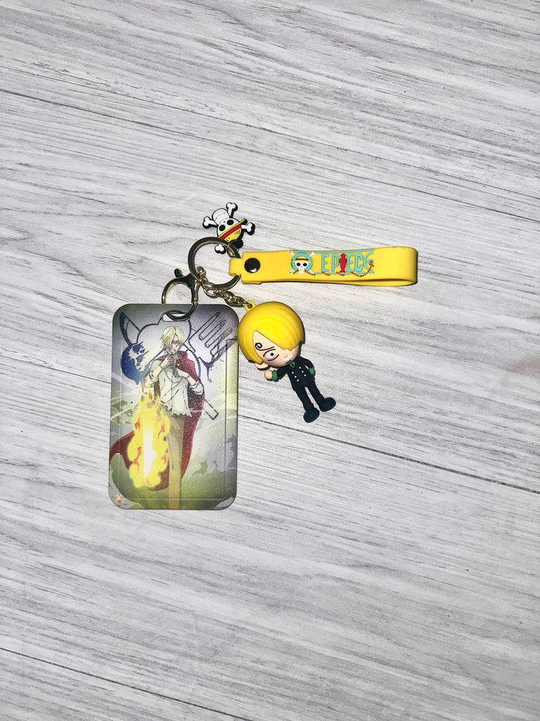 One Piece Manga ID Keychain