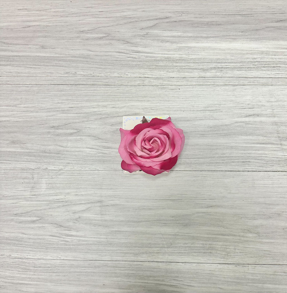 Large Rose Hair Clip