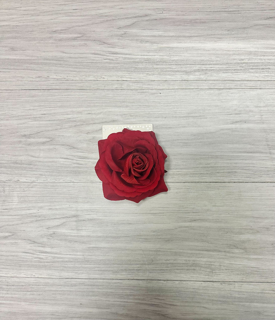 Large Rose Hair Clip