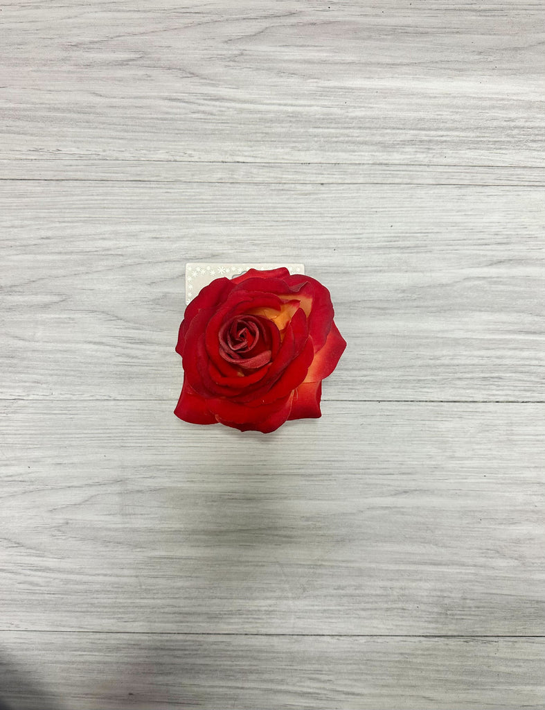 Large Rose Hair Clip