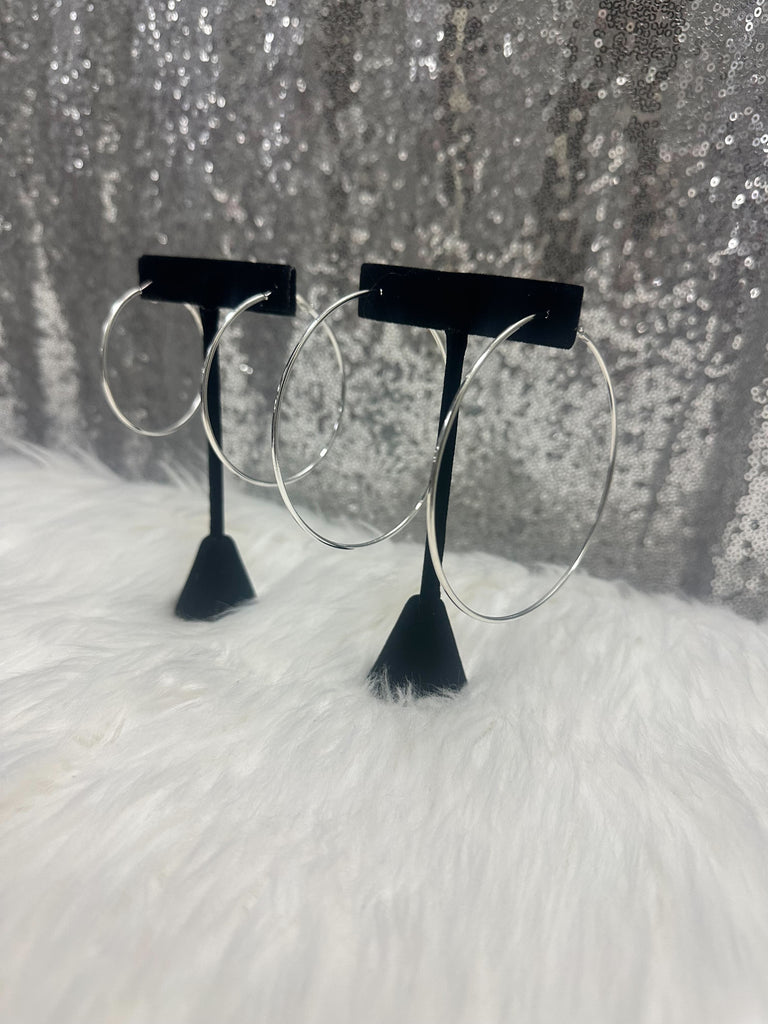 Hoop Earrings 4 Pairs