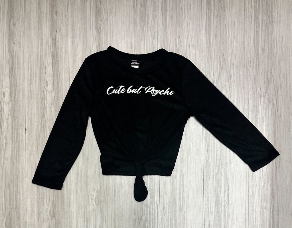 Cute But Psycho Top 2770 ( FINAL SALE )