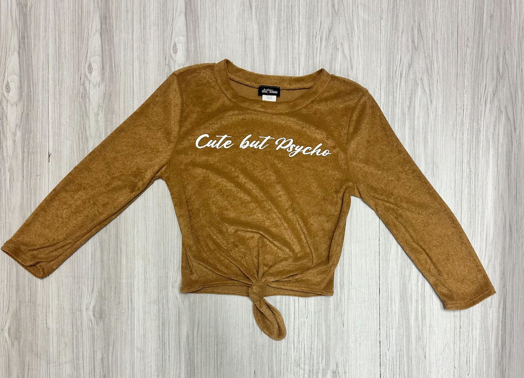 Cute But Psycho Top 2770 ( FINAL SALE )