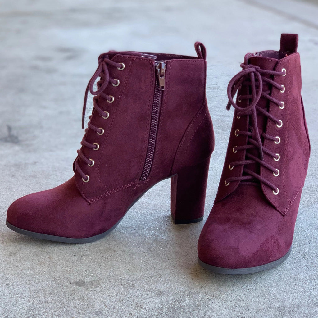 Become Suede Booties (FINAL SALE)