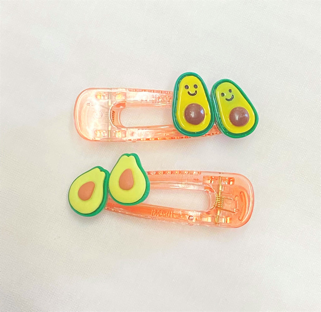 Avocado Hair Clips