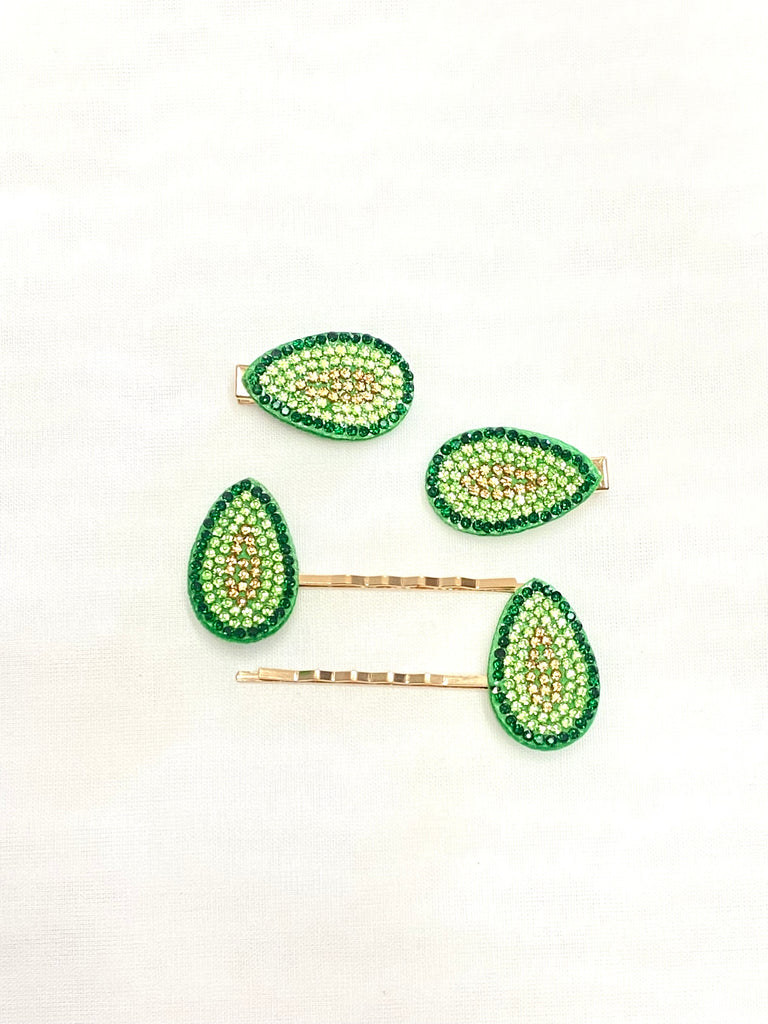 Avocado Hair Clips