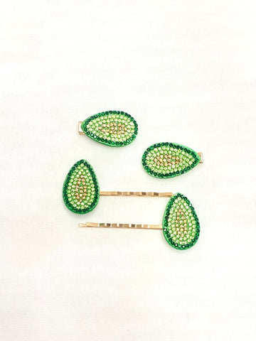 Avocado Hair Clips
