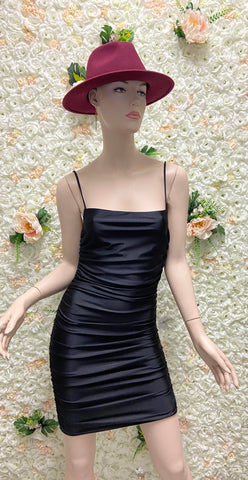 Side Rushed Dress 1501