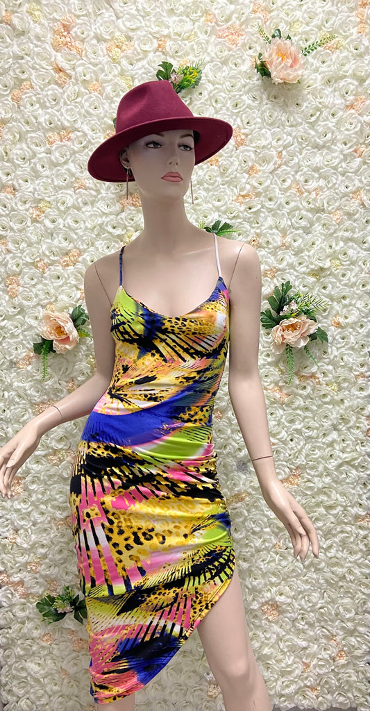 Asymmetrical Dress  1542 ( FINAL SALE )