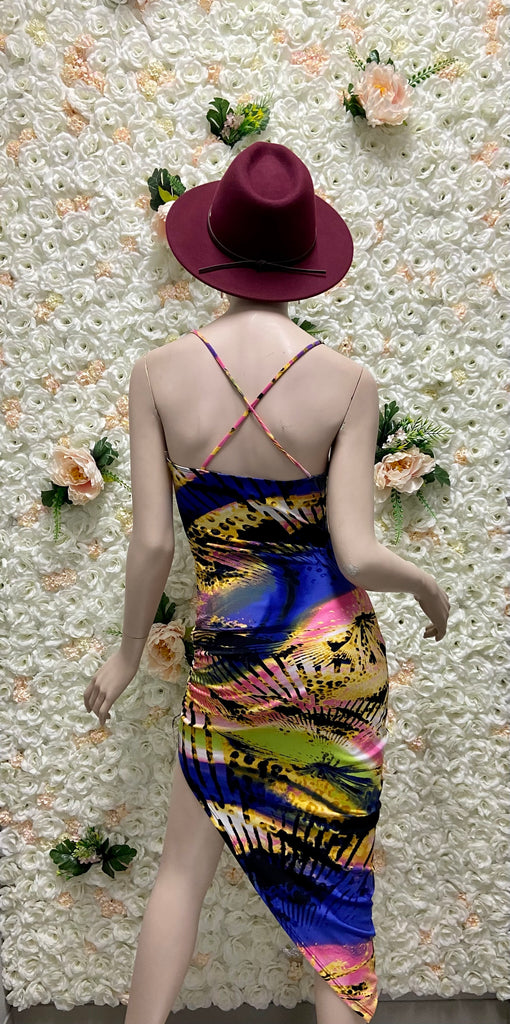 Asymmetrical Dress  1542 ( FINAL SALE )