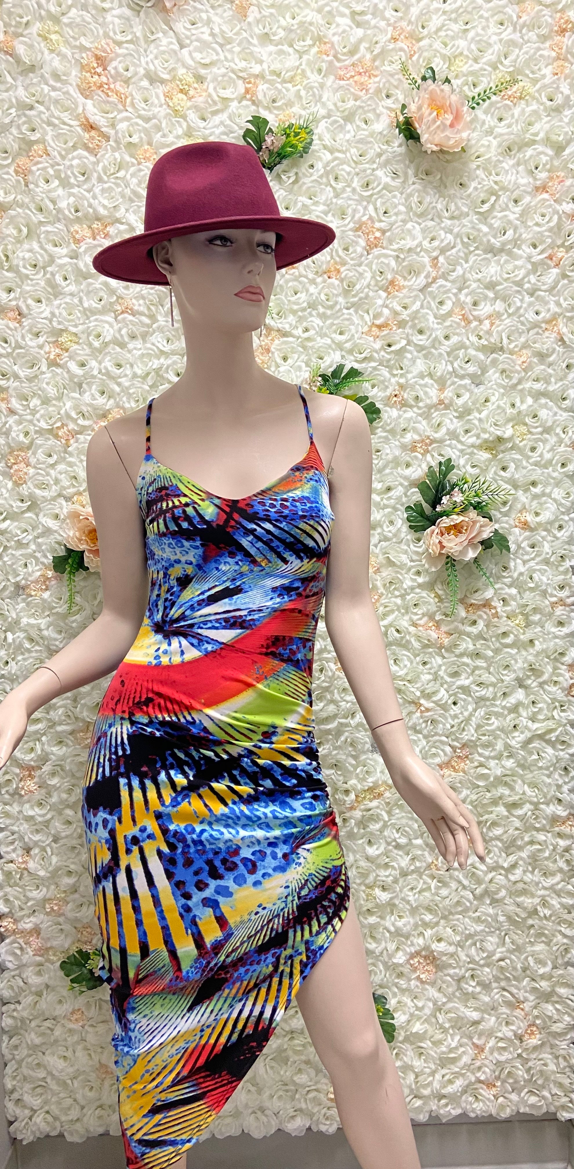 Asymmetrical Dress 1542 ( FINAL SALE )